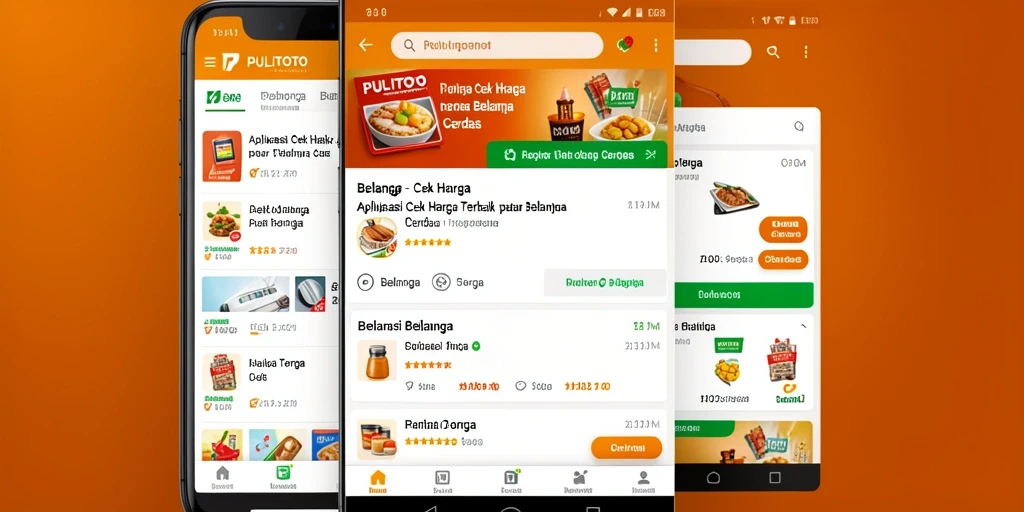 Tampilan antarmuka utama PULITOTO untuk cek harga produk.