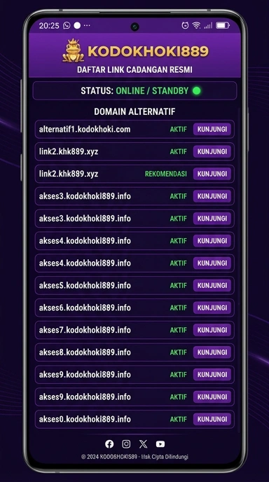 Link Alternatif Resmi kodokhoki889 untuk Pengunduhan APK